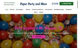 Paper Party and More! website