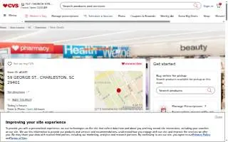 CVS Photo of Charleston website