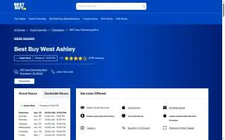 Best Buy of Charleston website