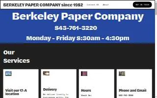 Berkeley Paper Co website