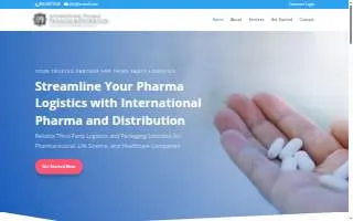 International Pharma Packaging & Distribution website
