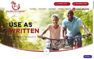 Palmetto Pharm of Mt Pleasant website
