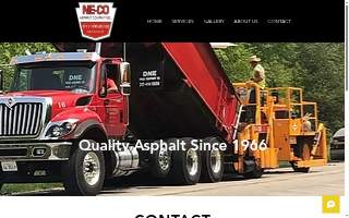 Ne-Co Asphalt Co website