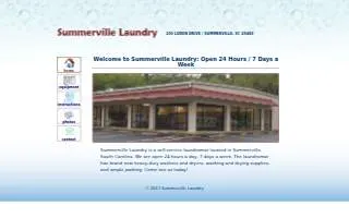 Summerville Laundry website