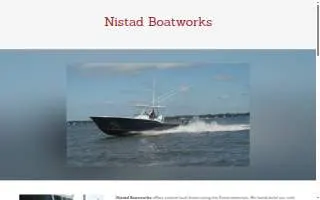 Nistad Boatworks website