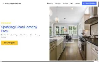 TNT'S Cleaning Services website