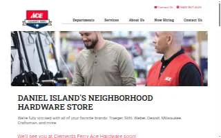 Clements Ferry Ace Hardware website