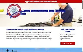Southern Fried Appliance Repair, LLC website