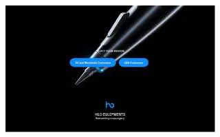 H&O Equipments website