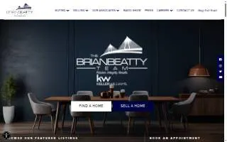 The Brian Beatty Team of Keller Williams Realty website