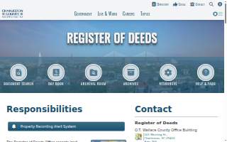 Charleston County Register of Deeds