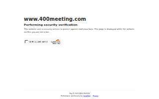 400 Meeting