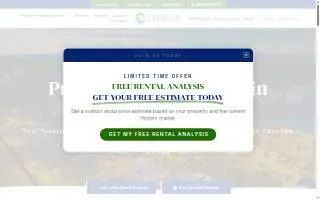 Premier Rental Property Management website