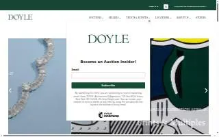 Doyle Auctioneers & Appraisers of Charleston website