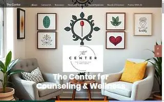 The Center For Counseling and Wellness website