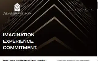 Adams Wilson Development Inc website