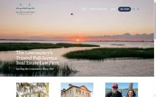 McCants Law Firm website