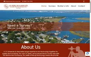 A H Schwacke & Associates Inc - Land Surveyor of Charleston website
