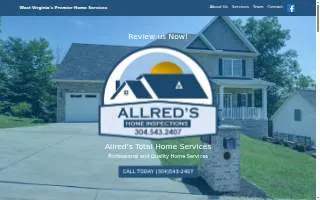 Allred's Home Inspections of Charleston website