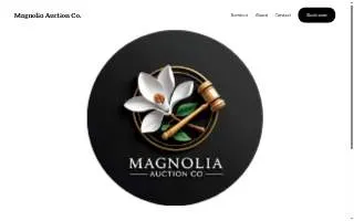 Magnolia Auction Co. website