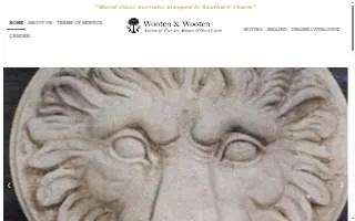 Wooten & Wooten Auctions website