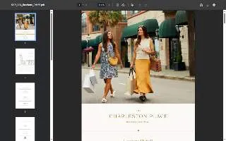The Shops at The Charleston Place website