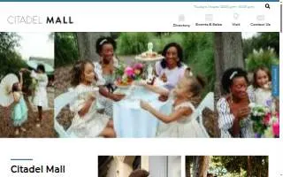 Citadel Mall website