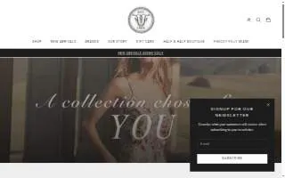 The Finicky Filly website