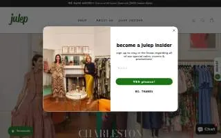 julep website