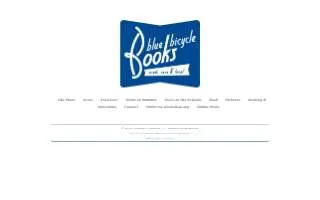 Blue Bicycle Books website