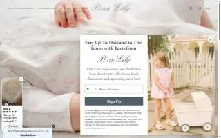 Pixie Lily website