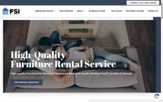 Furniture Services Inc website