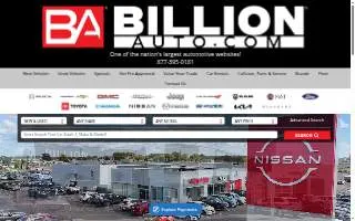 Billion Auto Body website