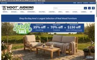 Hoot Judkins Furniture website