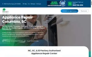 Sloan Appliance Repair of Hanahan website