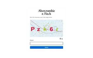 Abercrombie & Fitch website