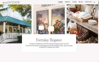 Modern Manor website
