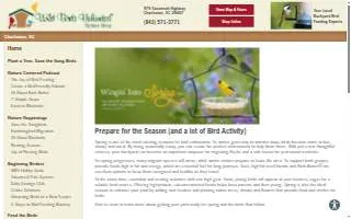 Wild Birds Unlimited of Charleston website