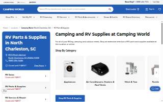 Camping & RV Supplies at Camping World of North Charleston