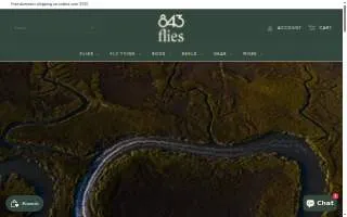 843 Flies website