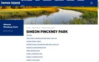 Pinckney Park website