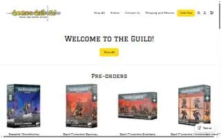Gamers Guild SC website