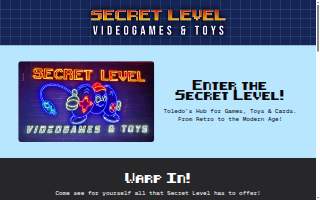 Secret Level Videogames & Toys