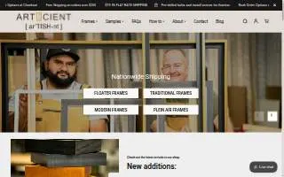 Articient website