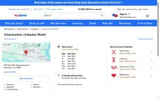 PetSmart of Charleston website