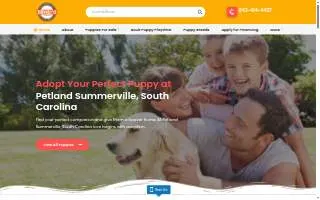 Petland Summerville, South Carolina website