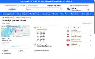 PetSmart of Brooklyn website