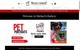 Michael's Barkery website
