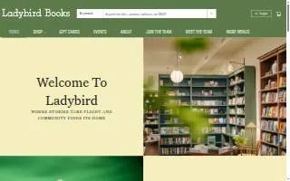 Ladybird Books website