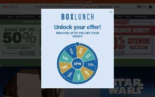 BoxLunch of East Rutherford website